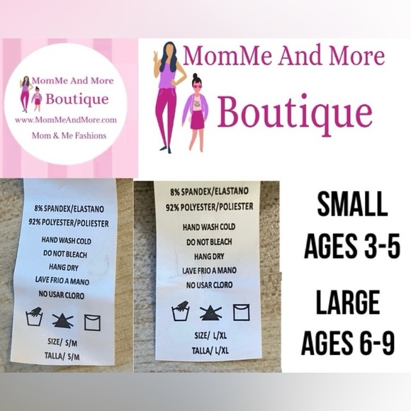 Small NEW Girls Paisley Lace Valentines Day Leggings Kids Soft Yoga Pants - Picture 7 of 7